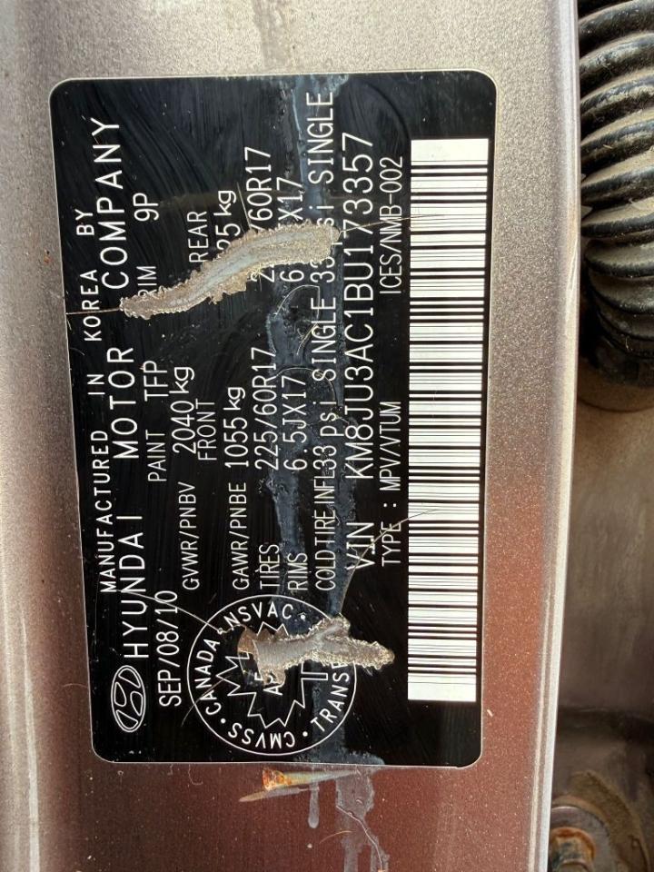 2011 Hyundai Tucson GLS 4dr Front-Wheel Drive Automatic Photo