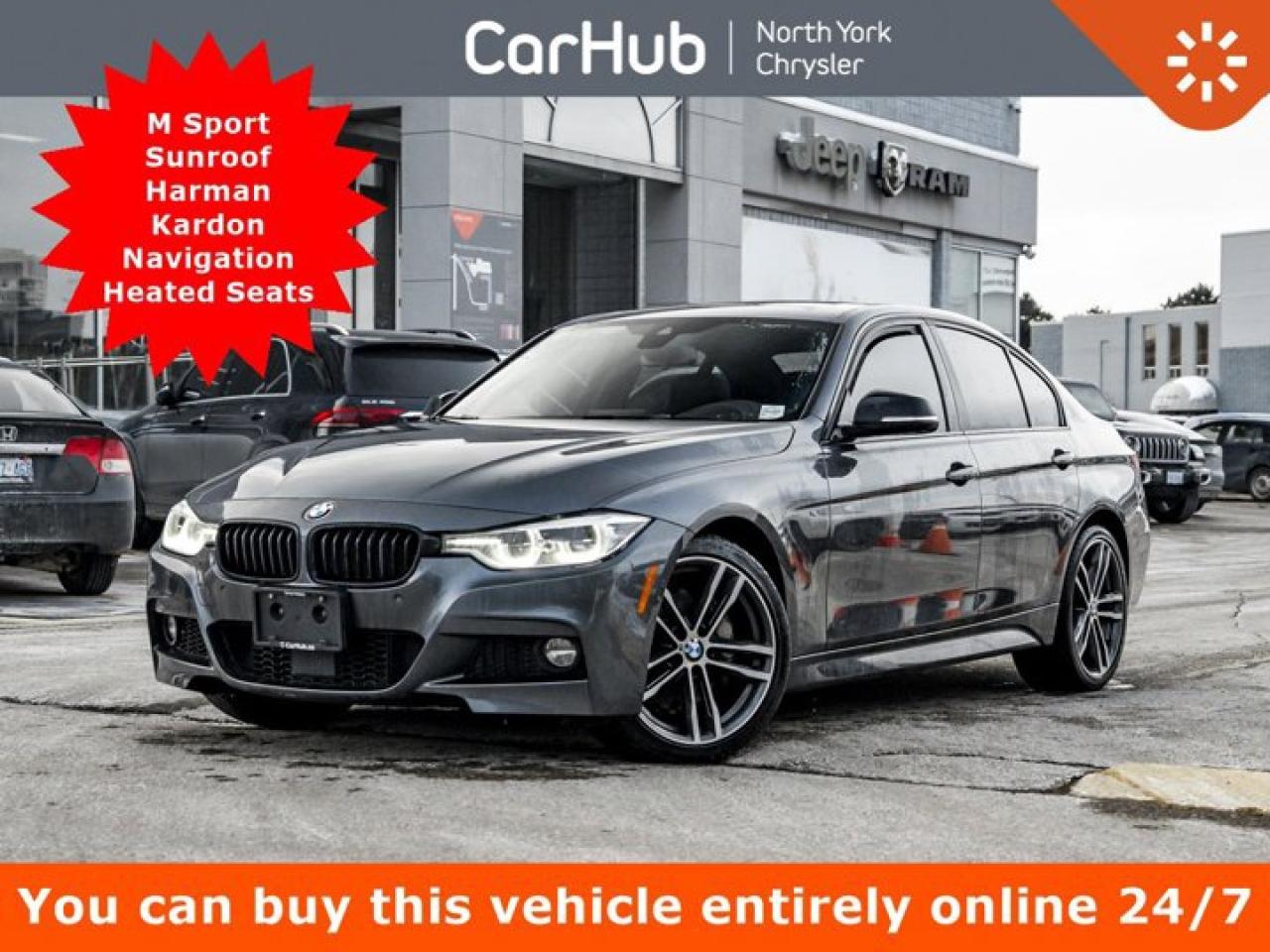 2018 BMW 3 Series 340i xDrive M Sport Sunroof Harman Kardon Navigation Heated Seats Photo0