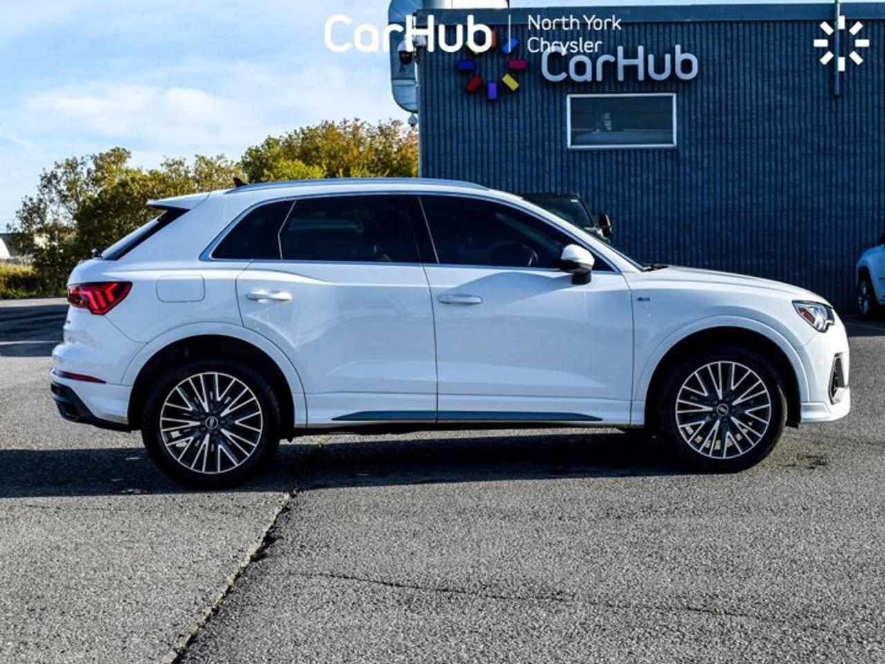 2022 Audi Q3 Progressiv Quattro AWD Panoroof Heated Seats & Wheel Apple CarPlay Android Auto Photo4