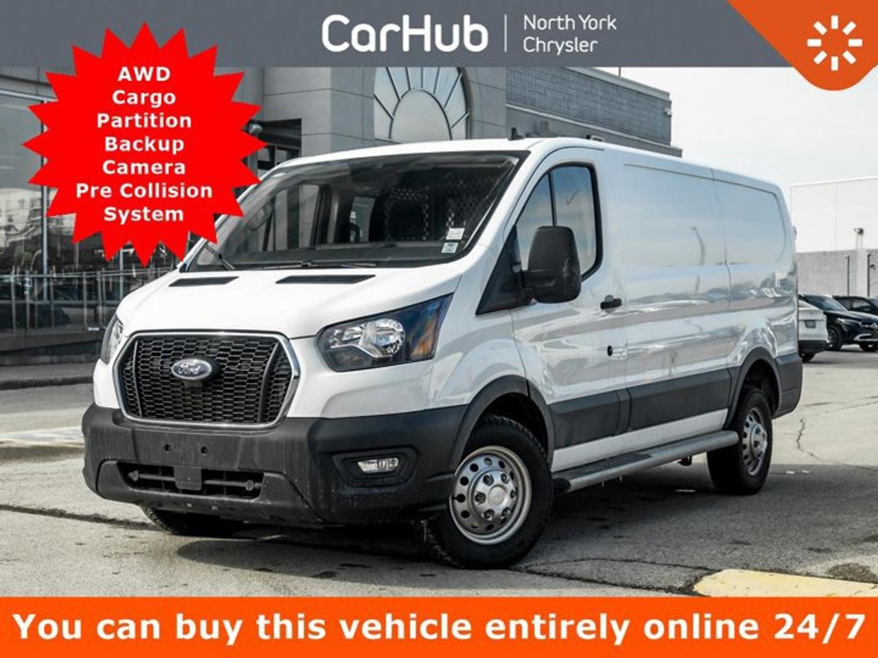 2023 Ford Transit Cargo Van T-250 130" Low Rf AWD Backup Cam Pre Collision System Photo