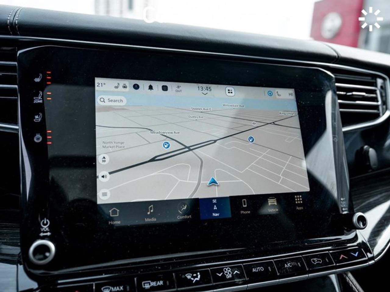 2022 Jeep Wagoneer Series II RearSeat Entertainment Group passenger interactive display Photo