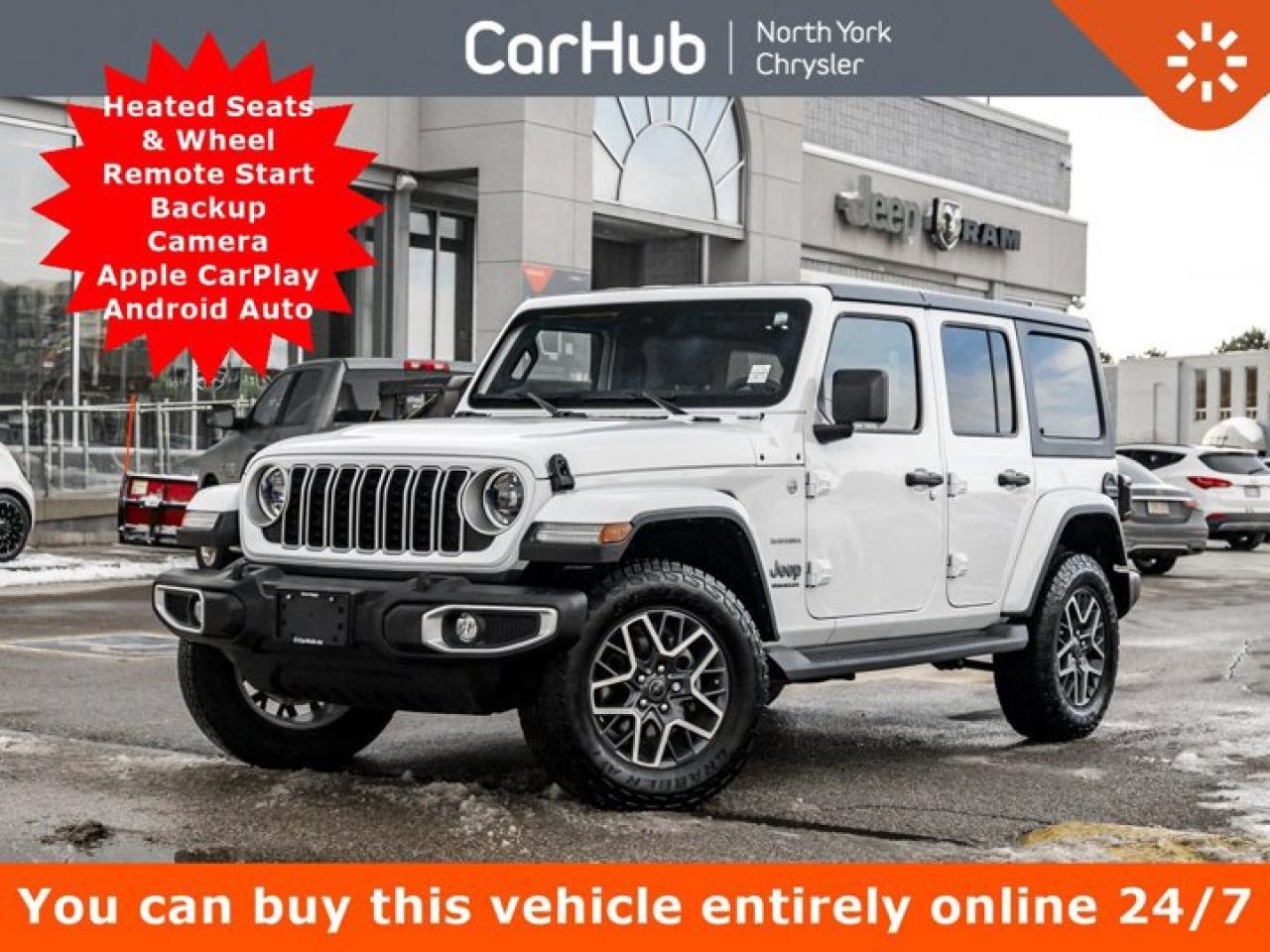 2024 Jeep Wrangler Sahara Heated Seats & Wheel Remote Start Backup Cam Photo0