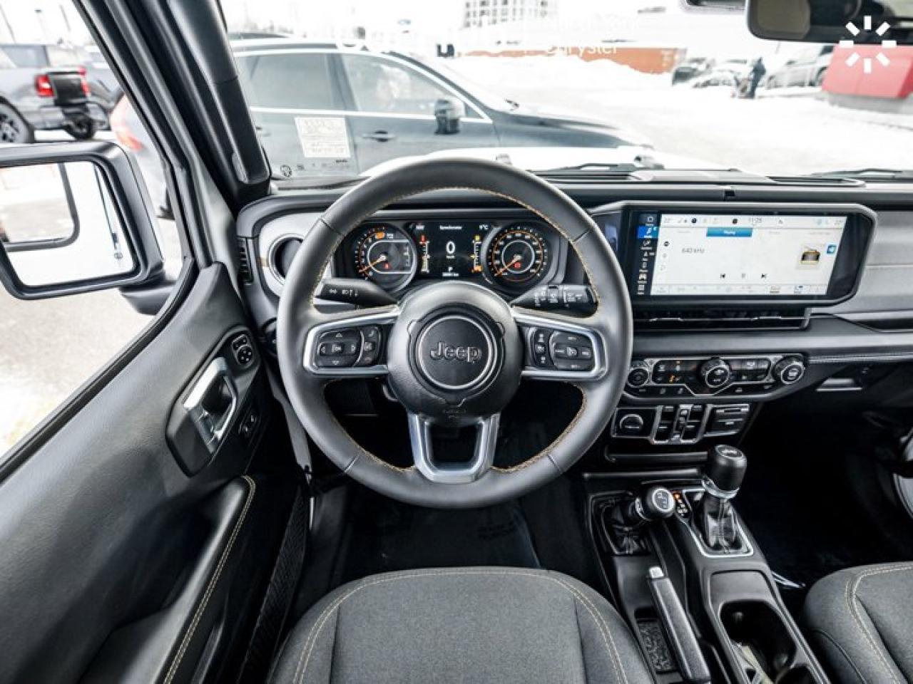 2024 Jeep Wrangler Sahara Skyroof Technology Group Heated Seats & Wheel Remote Start Photo