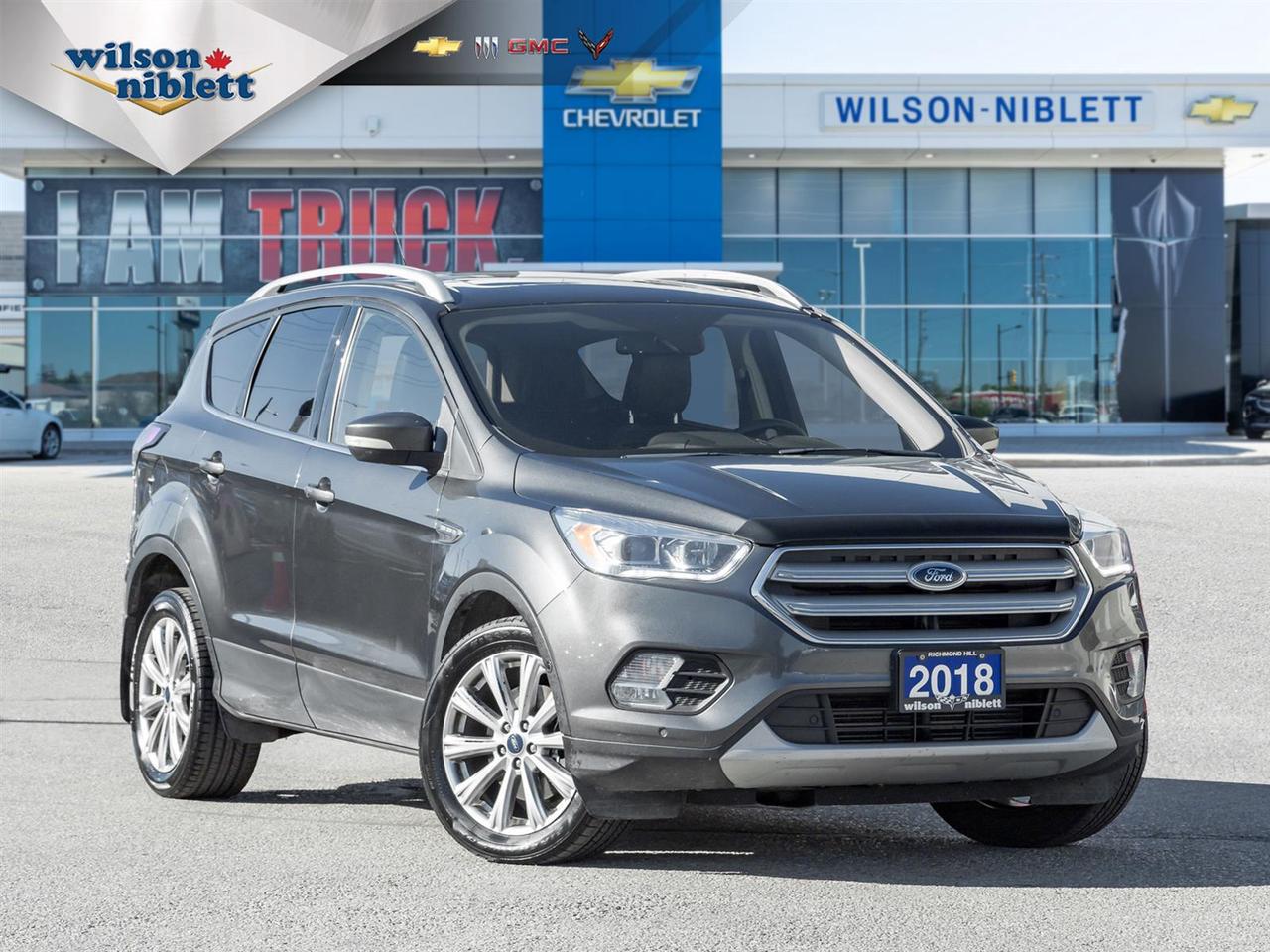 2018 Ford Escape Titanium 4WD- Panoramic Sunroof | Leather Seats Photo0