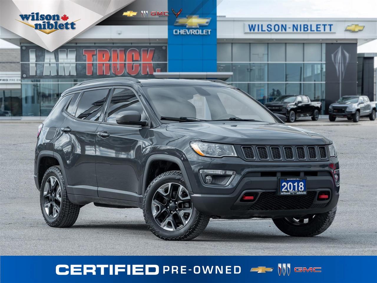 2018 Jeep Compass Trailhawk- Heated Steering Wheel | Navigation Photo