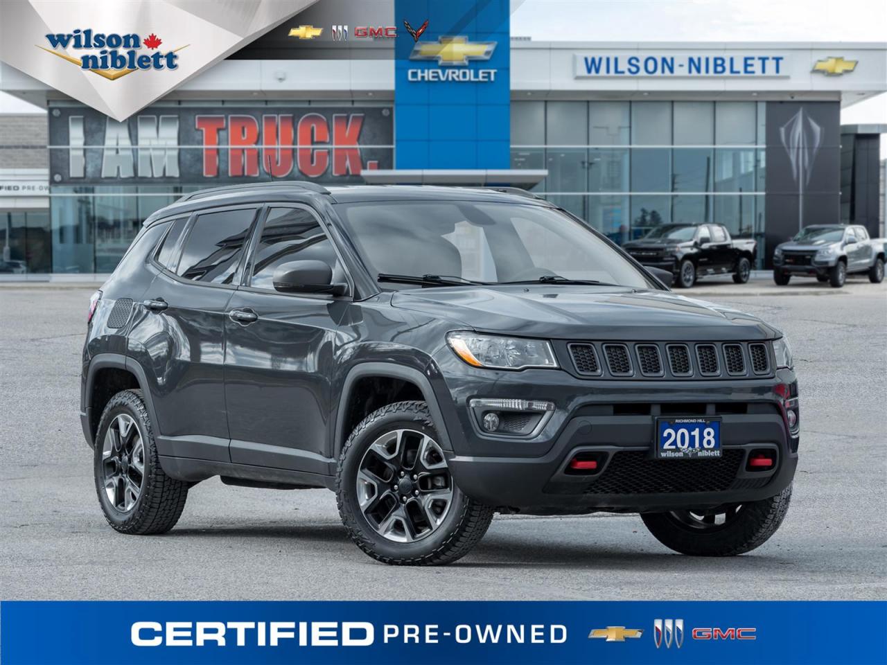 2018 Jeep Compass Trailhawk- Heated Steering Wheel | Navigation Photo0