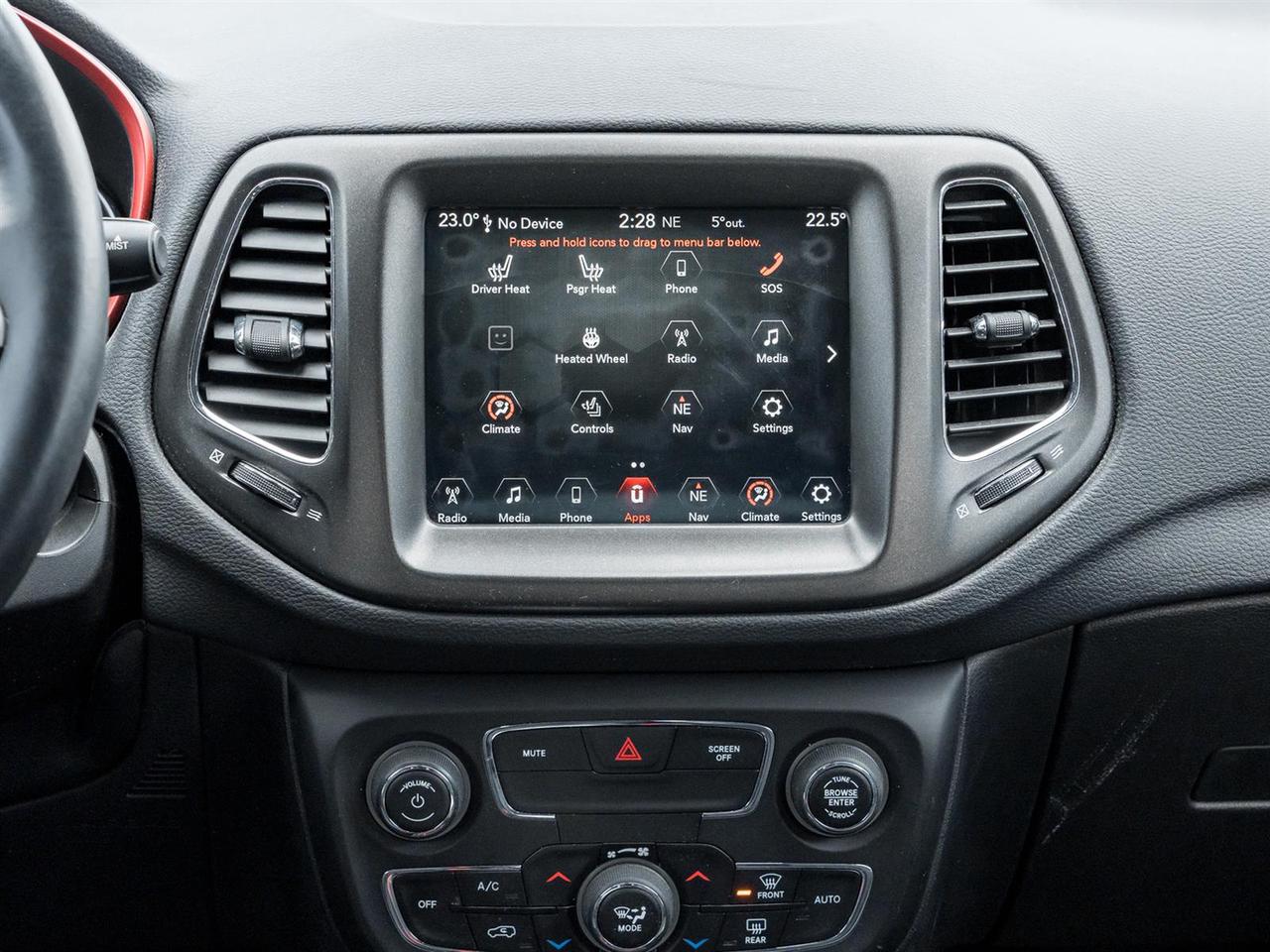 2018 Jeep Compass Trailhawk- Heated Steering Wheel | Navigation Photo