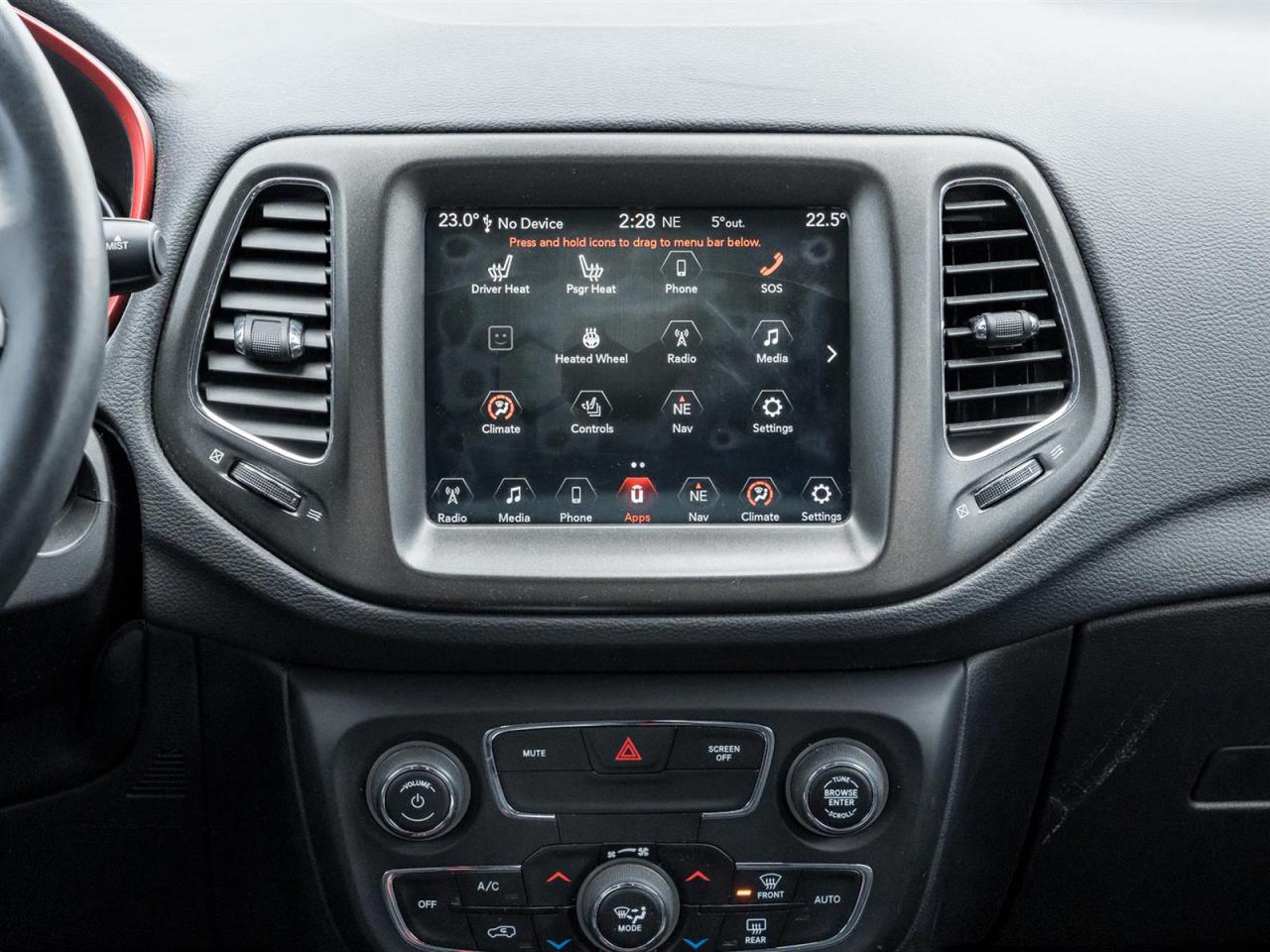 2018 Jeep Compass Trailhawk- Heated Steering Wheel | Navigation Photo