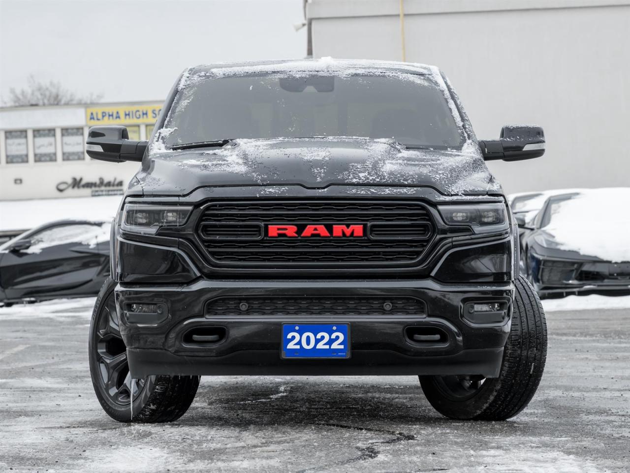 2022 RAM 1500 Limited Red Edition- Tonneau Cover | Power Steps Photo