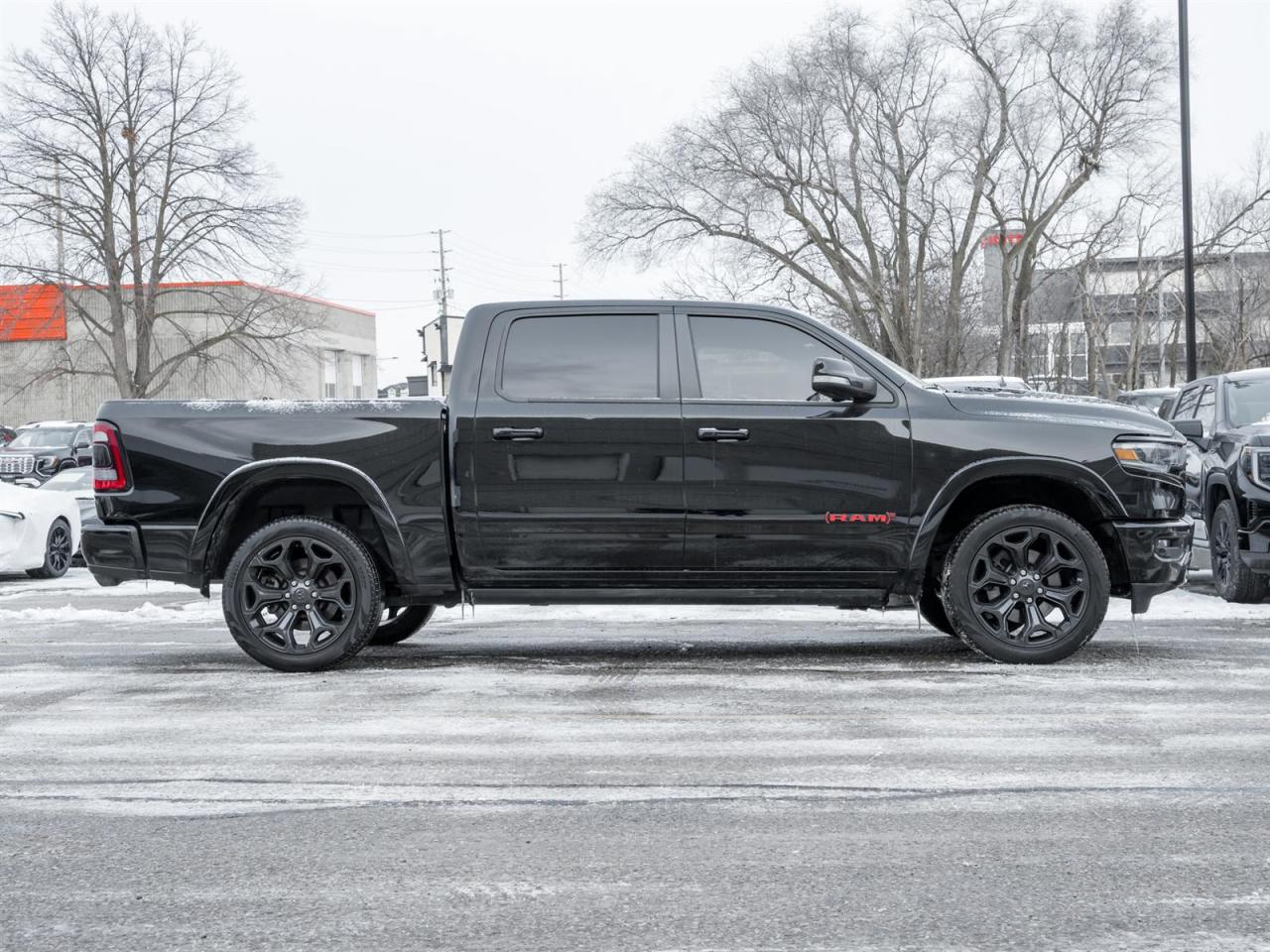 2022 RAM 1500 Limited Red Edition- Tonneau Cover | Power Steps Photo2