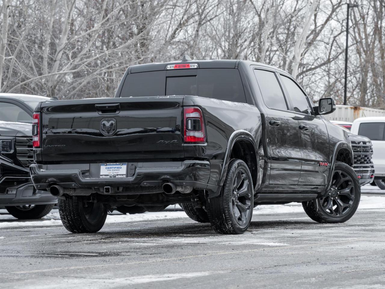 2022 RAM 1500 Limited Red Edition- Tonneau Cover | Power Steps Photo
