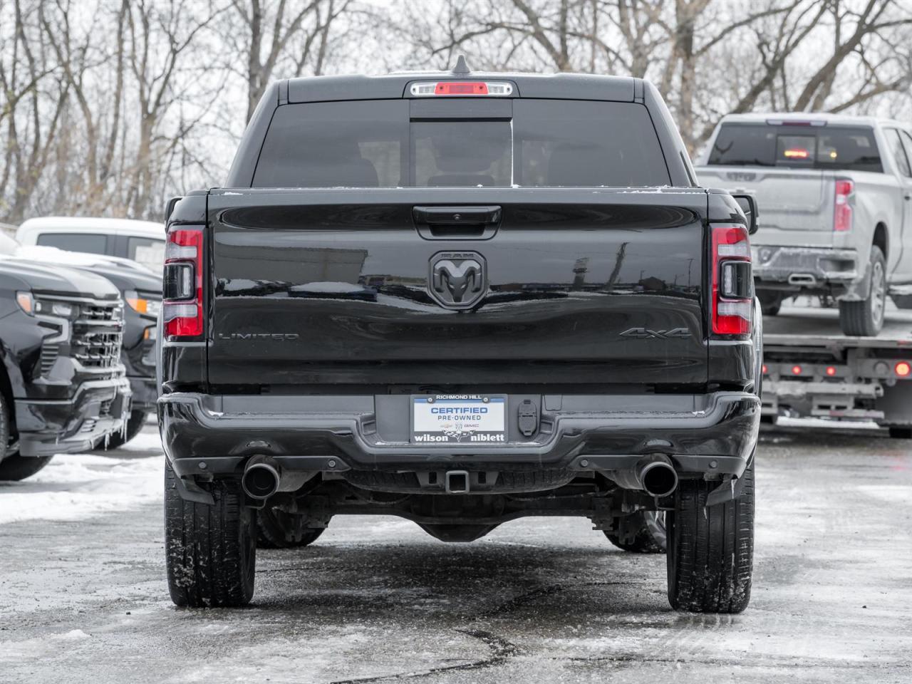 2022 RAM 1500 Limited Red Edition- Tonneau Cover | Power Steps Photo