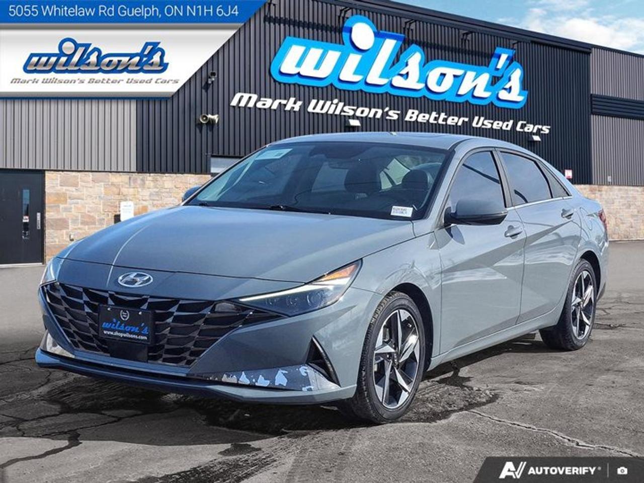 2022 Hyundai Elantra Ultimate | Tech Package | Sunroof | Leather | Heated Seats + Steering | Remote Start | and More ! Photo0