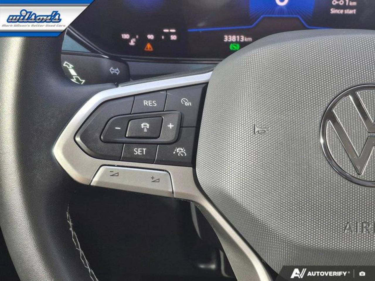 2024 Volkswagen Taos Comfortline AWD | Split Leather | Heated Seats | Remote Start | Adaptive Cruise | Carplay and More ! Photo