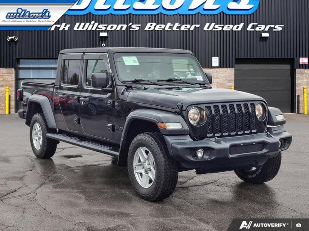 2020 Jeep Gladiator Sport S 4X4 | Tow Pkg | Remote Start | CarPlay + Android | Spray-in Liner | Rear Camera | and More ! Photo