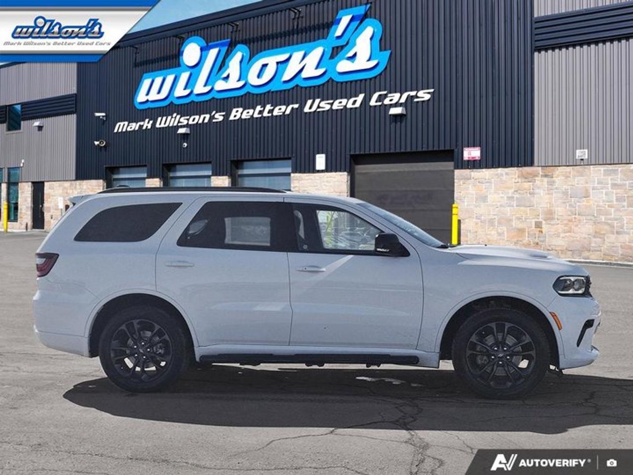 2024 Dodge Durango GT Plus AWD | Leather | Sunroof | Nav | Blacktop Pkg | 2nd Row Captains | Heated Wheel & More ! Photo