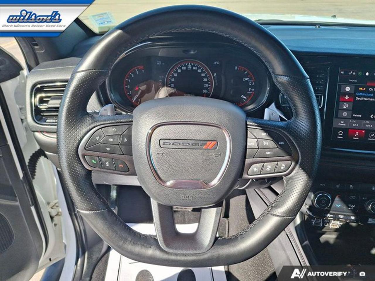 2024 Dodge Durango GT Plus AWD | Leather | Sunroof | Nav | Blacktop Pkg | 2nd Row Captains | Heated Wheel & More ! Photo