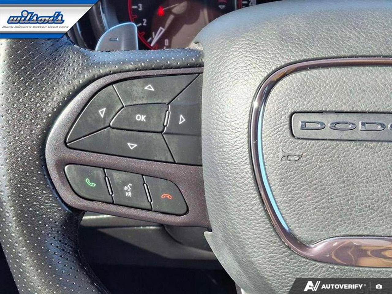 2024 Dodge Durango GT Plus AWD | Leather | Sunroof | Nav | Blacktop Pkg | 2nd Row Captains | Heated Wheel & More ! Photo