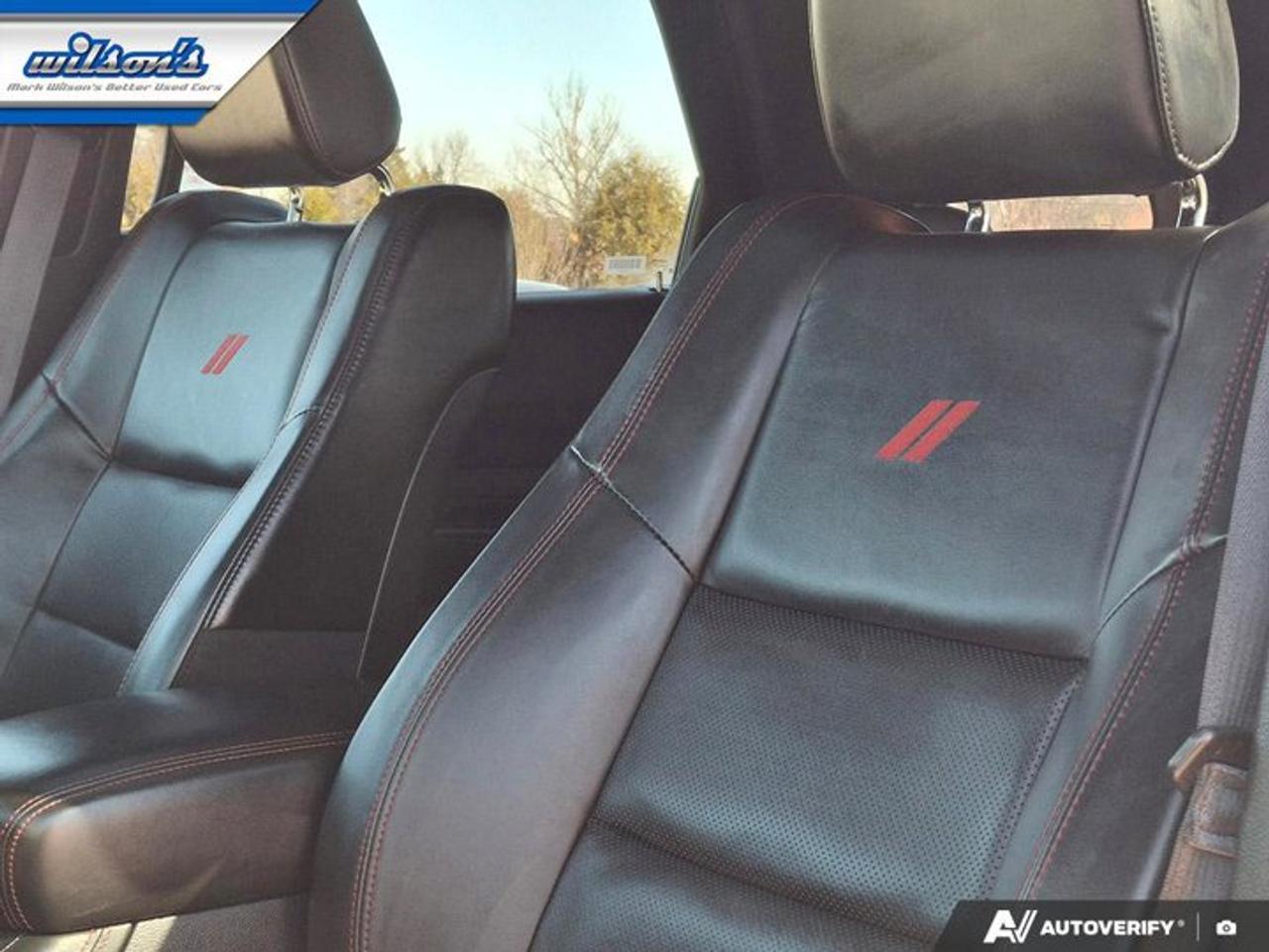 2024 Dodge Durango GT Plus AWD | Leather | Sunroof | Nav | Blacktop Pkg | 2nd Row Captains | Heated Wheel & More ! Photo