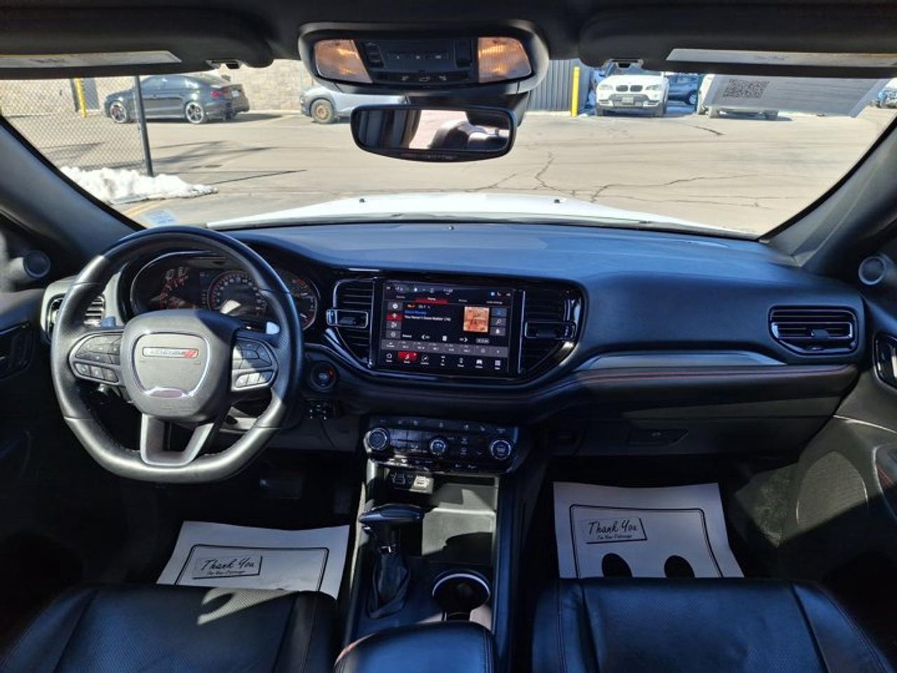 2024 Dodge Durango GT Plus AWD | Leather | Sunroof | Nav | Blacktop Pkg | 2nd Row Captains | Heated Wheel & More ! Photo