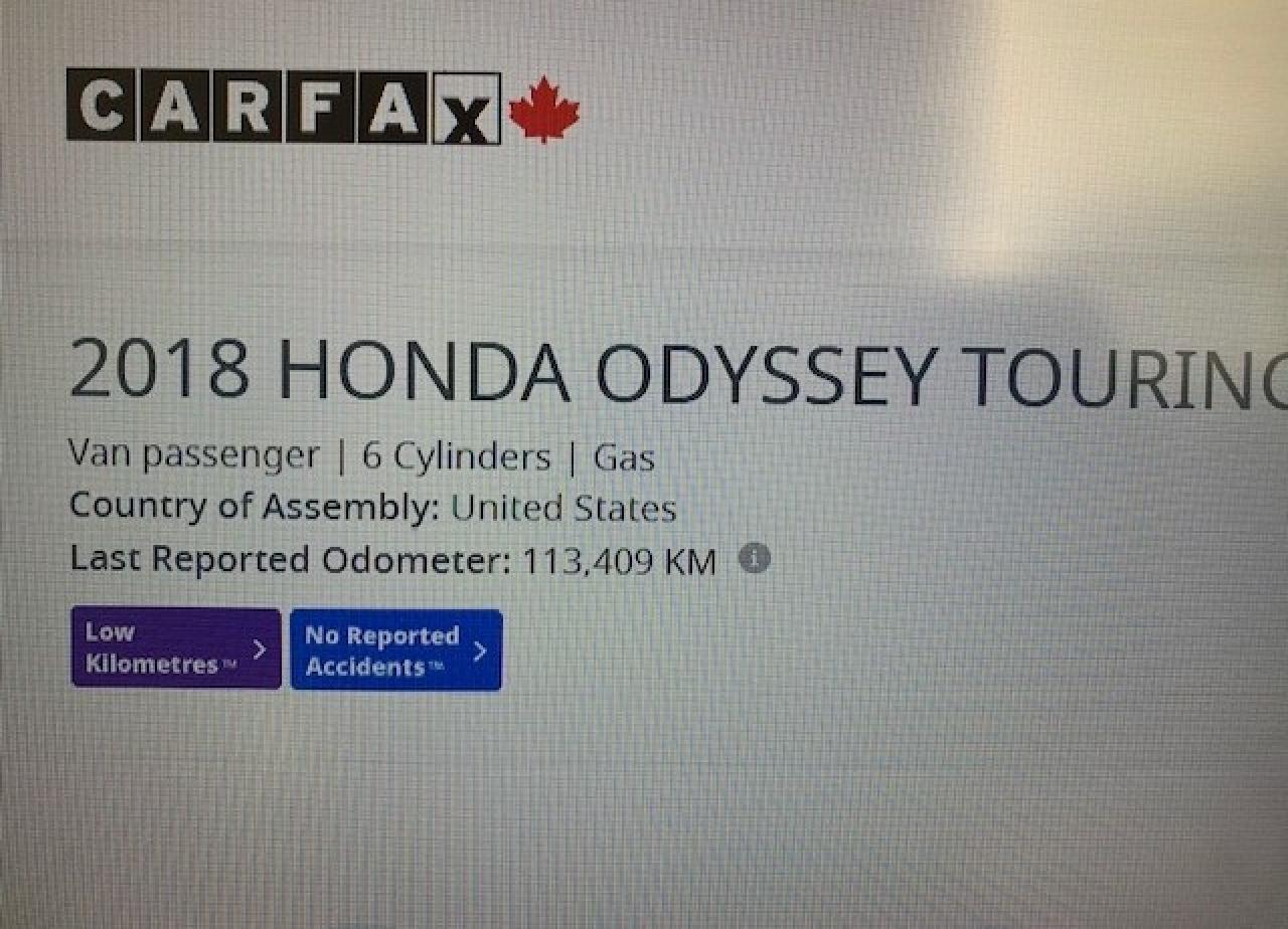 2018 Honda Odyssey Touring Photo