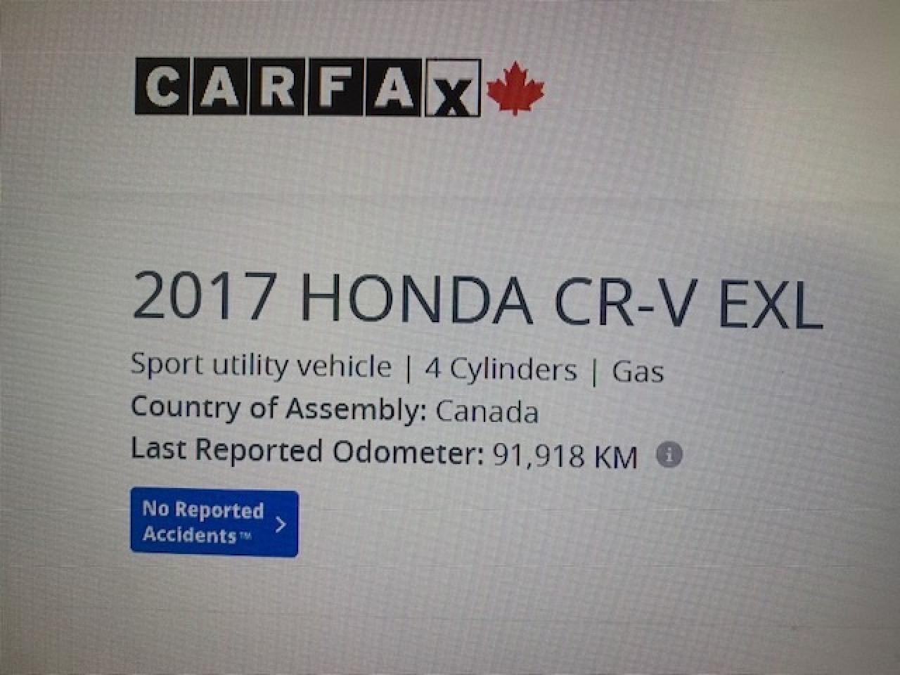 2017 Honda CR-V EX-L AWD Photo