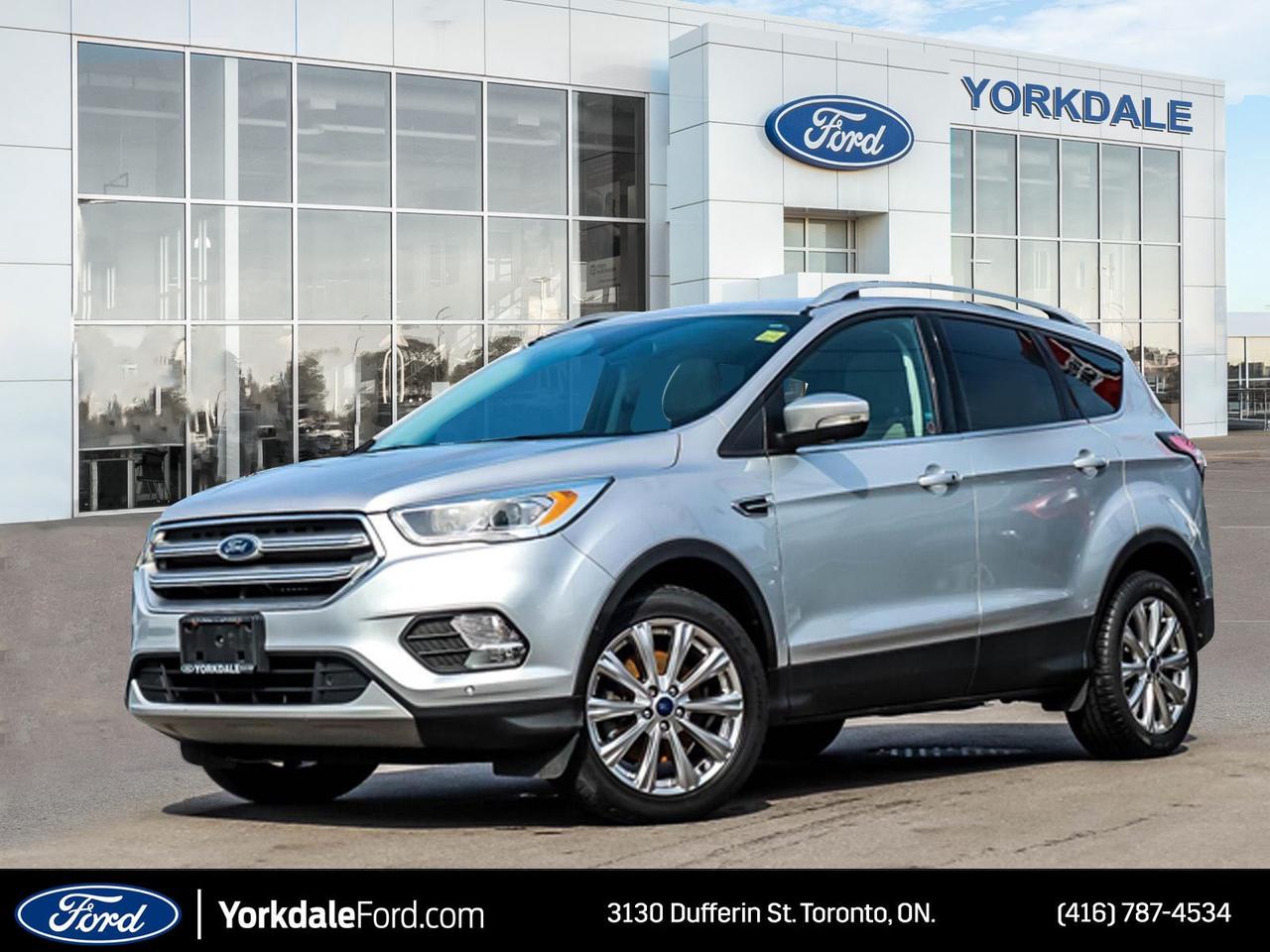 2017 Ford Escape TITANIUM AWD,NAVI,LEATHER,PANO ROOF,ALLOYS,ONE OWNER Photo