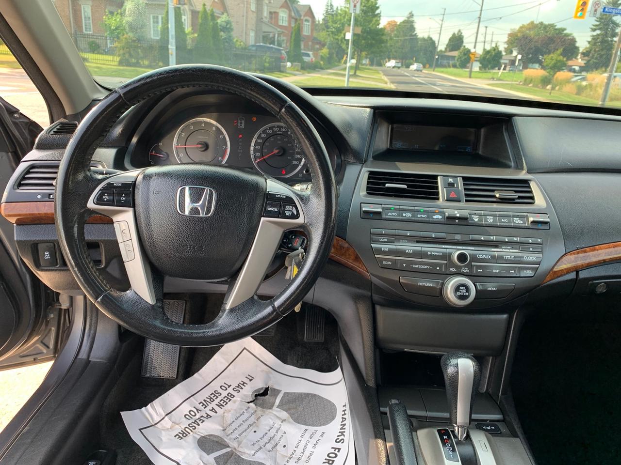 2012 Honda Accord EX-L Sedan AT with Navigation Photo