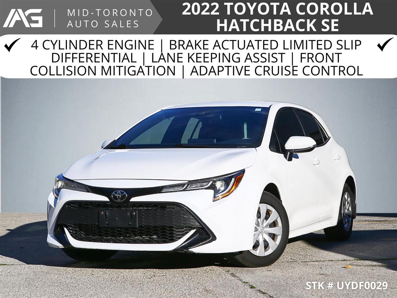 2022 Toyota Corolla SE Hatchback CVT Photo