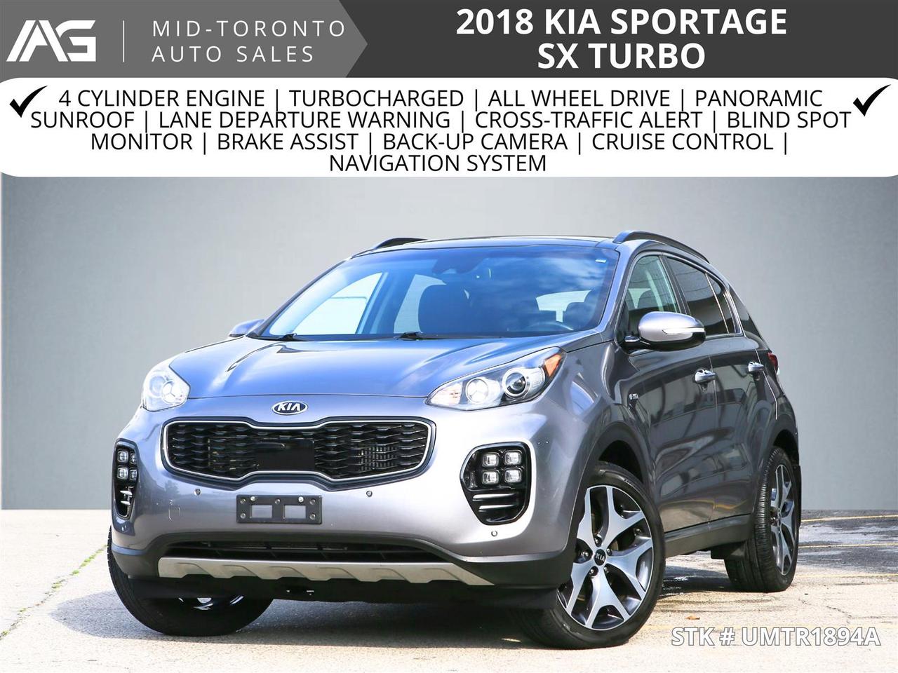 2018 Kia Sportage SX AWD | Leather| Pano Roof | Navigation| Photo0