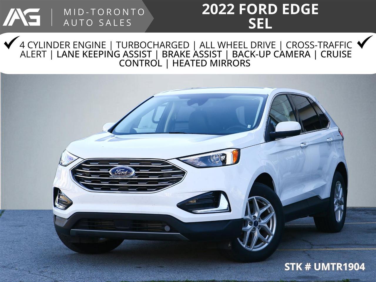 2022 Ford Edge SEL - AWD - Navigation - Leather Seats - Apple Car Play - Dual Zone Climate - Adaptive Cruise Photo