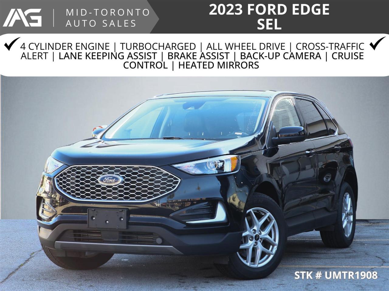 2023 Ford Edge SEL - AWD - Navigation - Leather Seats - Apple Car Play - Dual Zone Climate - Adaptive Cruise Photo0