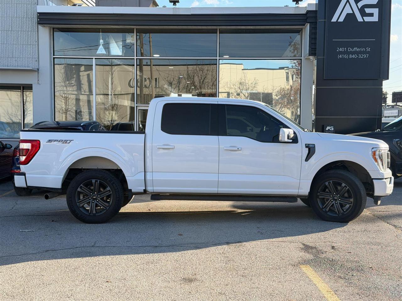 2023 Ford F-150 Lariat SuperCrew 4X4 Panoramic Roof | 20 inch Whls |12 inch Screen Lariat Sport Pkg | Full Leather Seats Photo