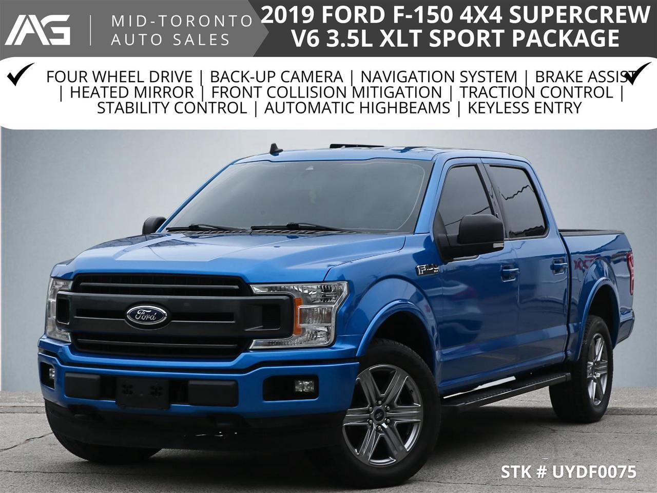 2019 Ford F-150 XLT SuperCrew 5.5-ft. Bed 4X4 3.5 V6 | FX4 | 3.5L V6 | 20'' Whls | XLT Sport Pkg Photo0