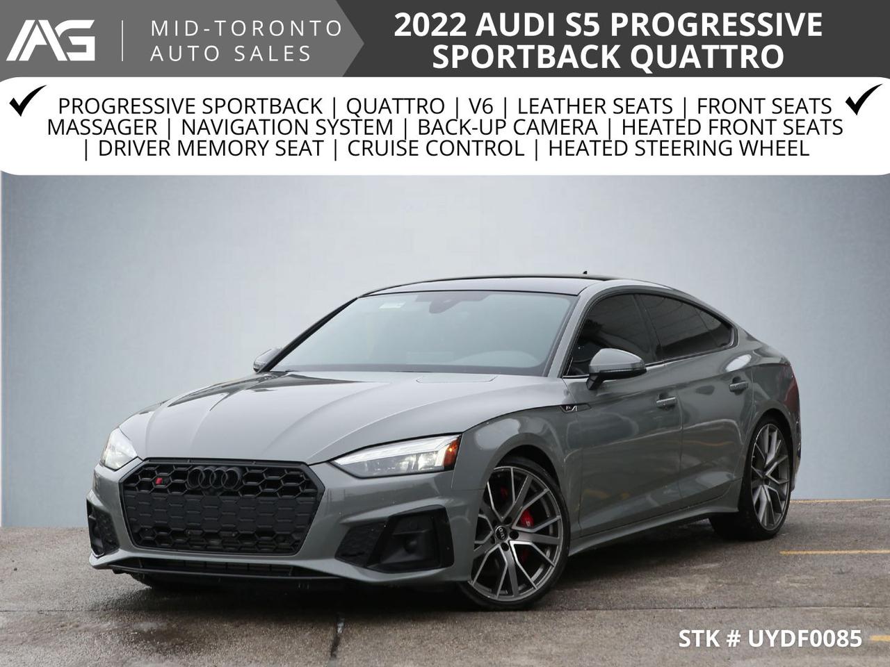 2022 Audi S5 Progressive Sportback | Quattro | V6 Photo0