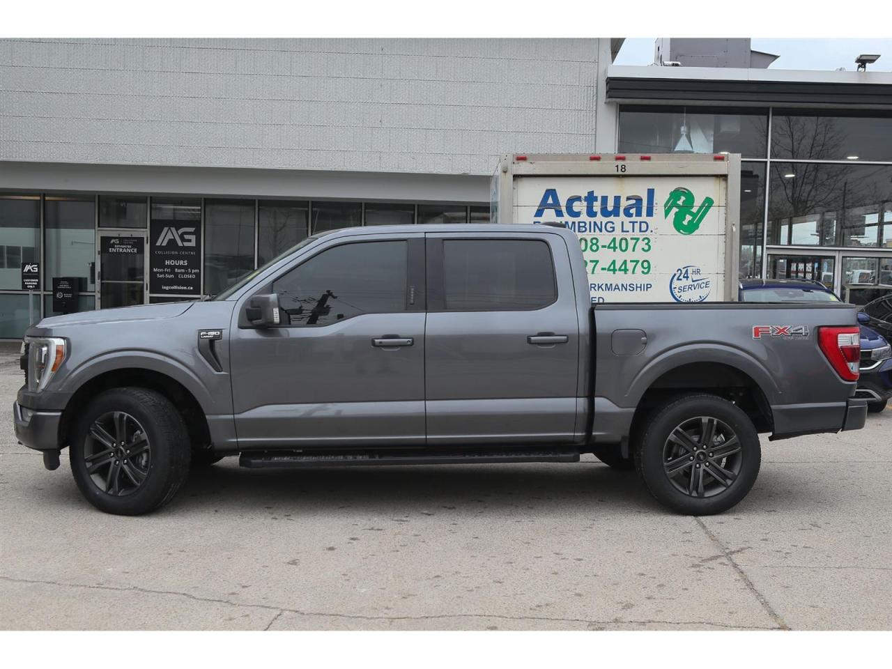 2021 Ford F-150 Lariat SuperCrew V6 4X4 Panoramic Roof | FX4 | 20 inch Whls | Lariat Sport Pkg | Full Leather Seats | Photo3