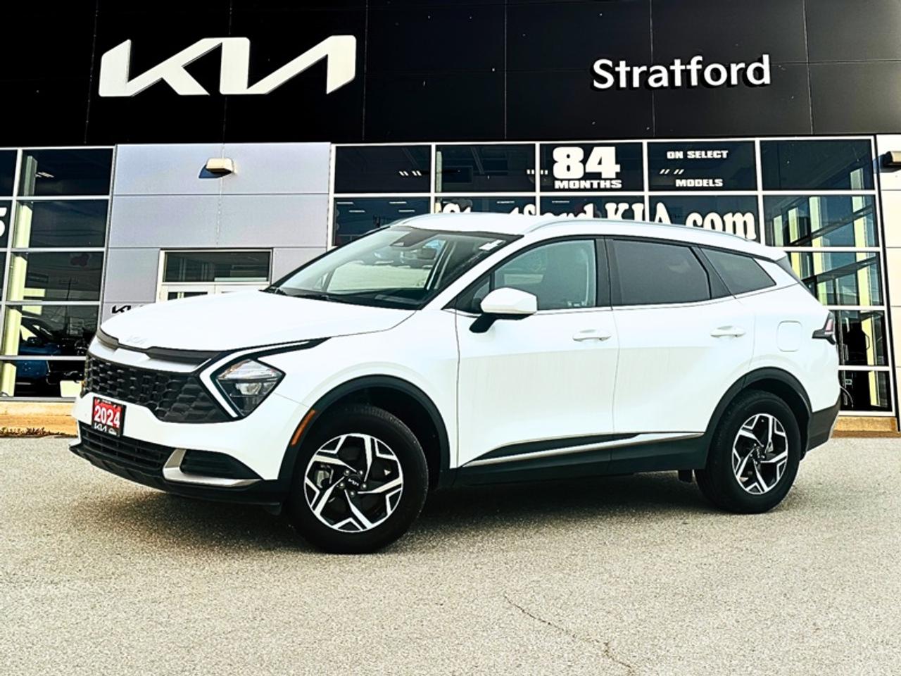 <b>Certified, Heated Seats,  Apple CarPlay,  Android Auto,  Remote Keyless Entry,  Lane Keep Assist!</b><br> <br> Stratford Kia Used Cars & Pre-Owned Superstore: We sell all makes and models.<br><br>Audi, Acura, Alfa Romeo, BMW, Buick, Cadillac, Chevrolet, Chrysler, Dodge, Ram, Ferrari, Ford, GMC, Genesis, Honda, Hyundai, Infiniti, Jaguar, Jeep, Kia, Lamborghini, Land Cruiser, Lexus, Lincoln, Land Rover, Maserati, Mazda, Mercedes AMG, Mercedes Benz, Mini, Mitsubishi, Nissan, Porsche, Ram, Subaru, Tesla, Toyota, Volkswagen, Volvo.<br> <br>Treat you and yours to delightful commutes in this comfortable and practical Kia Sportage. This 2024 Kia Sportage is for sale today in Stratford.<br> <br>This 2024 Kia Sportage reimagines innovation in motion. It pushes the boundaries of urban SUV design and technology with refinement and purpose, while delivering all the comforts and connectivity modern adventures require. With engaging dynamics, unrivaled capability and superior efficiency, this SUV really leaves no stone unturned.<br> <br>This SUV has 75,291 km and is a Certified Pre-Owned vehicle. Its Snow White Pearl in colour. It has an Automatic transmission and is powered by a 2.5L I4 16V PDI DOHC engine. And its got a certified used vehicle warranty for added peace of mind. <br> <br> Our Sportages trim level is LX AWD. This Sportage LX rewards you with all-weather usability thanks to all-wheel drive, and great standard features such as heated front seats, towing equipment with trailer sway control, alloy wheels, remote keyless entry, air conditioning, cruise control, and an 8-inch infotainment system with Apple CarPlay and Android Auto. Safety features also include lane keeping assist with lane departure warning, forward collision avoidance, front collision mitigation, and a rearview camera with parking guidance. This vehicle has been upgraded with the following features: Heated Seats, Apple CarPlay, Android Auto, Remote Keyless Entry, Lane Keep Assist, Lane Departure Warning, Collision Mitigation.<br> <br>To apply right now for financing use this link: <a href=https://www.stratfordkia.com/credit-application/ target=_blank>https://www.stratfordkia.com/credit-application/</a><br> <br/><br>While every effort is made to ensure accuracy, we are not responsible for any errors and omissions. ***In-stock vehicle may differ from online listing— Please confirm details with dealerPlease see your dealer for current pricing. <br><br>Stratford Kia is a proud member of the Trinity Auto Group. Serving Stratford and South Western Ontario. We invite you to experience our unparalleled Customer Service and truly enjoy your Car Buying experience, the way it should be. WE NEED YOUR TRADE! We offer top market value for trade ins. We also offer a great selection of Pre-Owned Vehicles. Our second-to-none reconditioning process and attention to detail are why our customers know they can buy with confidence. Experience the Stratford Kia difference today! 863 Erie Street. Stratford Ont. N5A 6S4<br> Come by and check out our fleet of 30+ used cars and trucks and 100+ new cars and trucks for sale in Stratford.  o~o