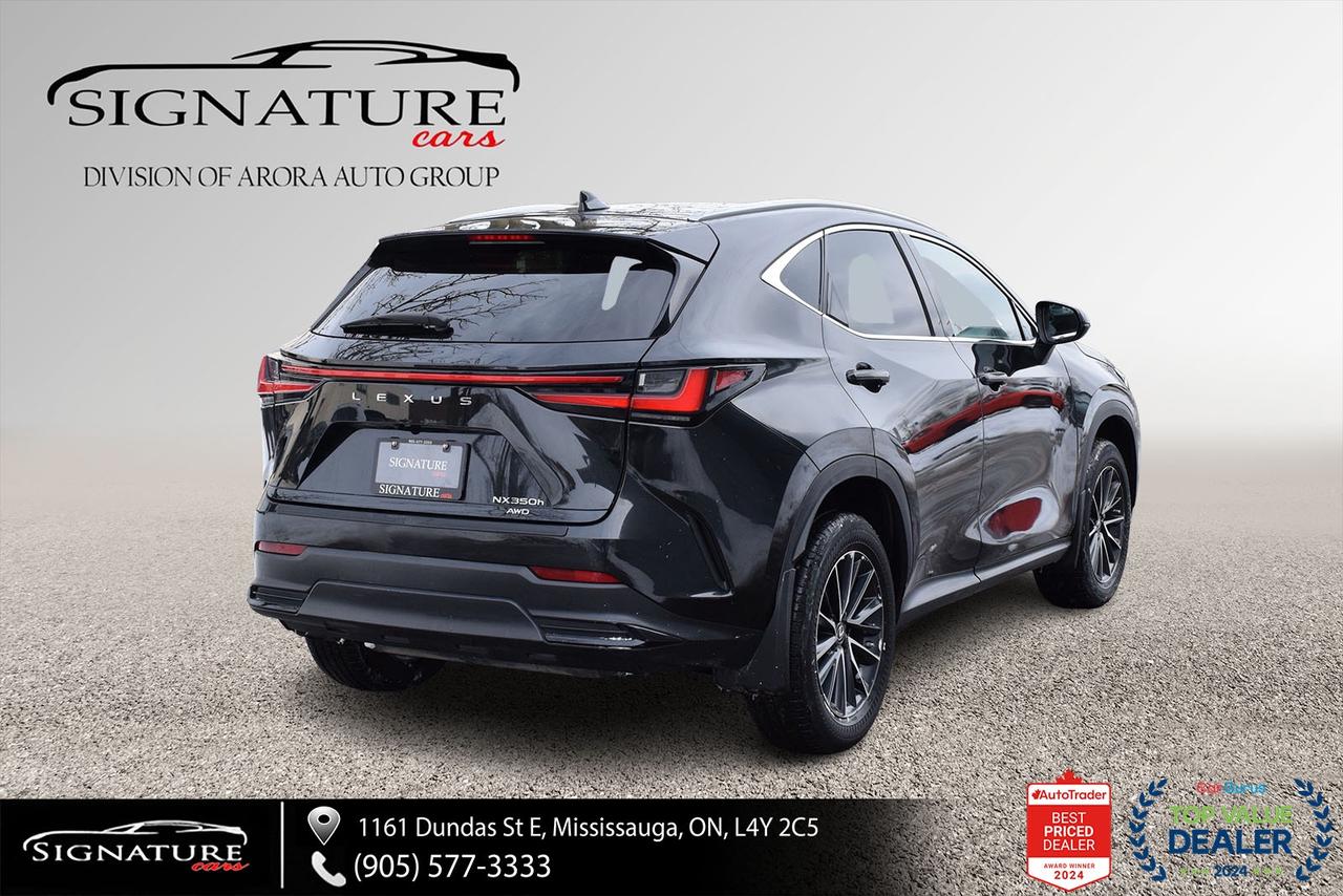 2022 Lexus NX 350h Premium AWD Red Leather Sunroof Cooled Seats Photo2