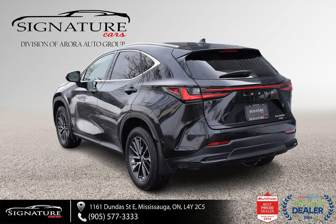 2022 Lexus NX 350h Premium AWD Red Leather Sunroof Cooled Seats Photo4