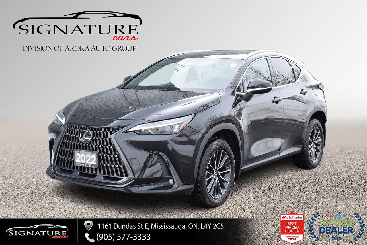 2022 Lexus NX 350h Premium AWD Red Leather Sunroof Cooled Seats Photo