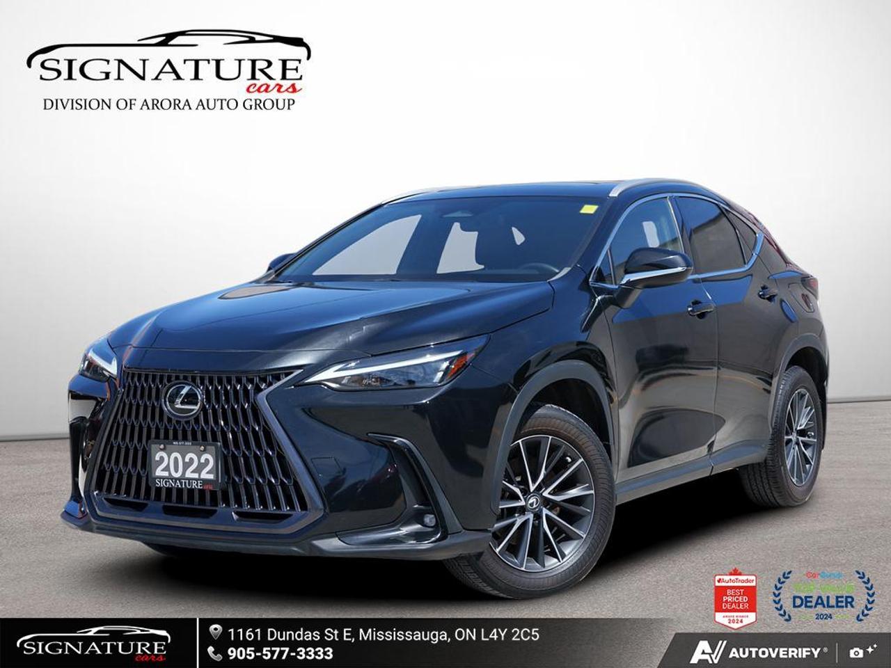 2022 Lexus NX 350h Premium AWD Red Leather Sunroof Cooled Seats Photo0