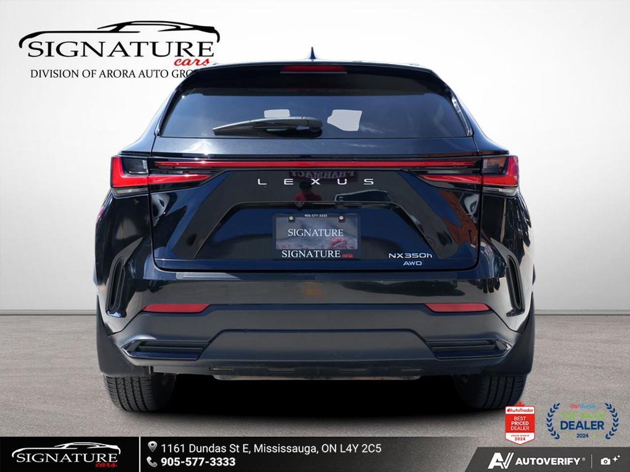 2022 Lexus NX 350h Premium AWD Red Leather Sunroof Cooled Seats Photo4