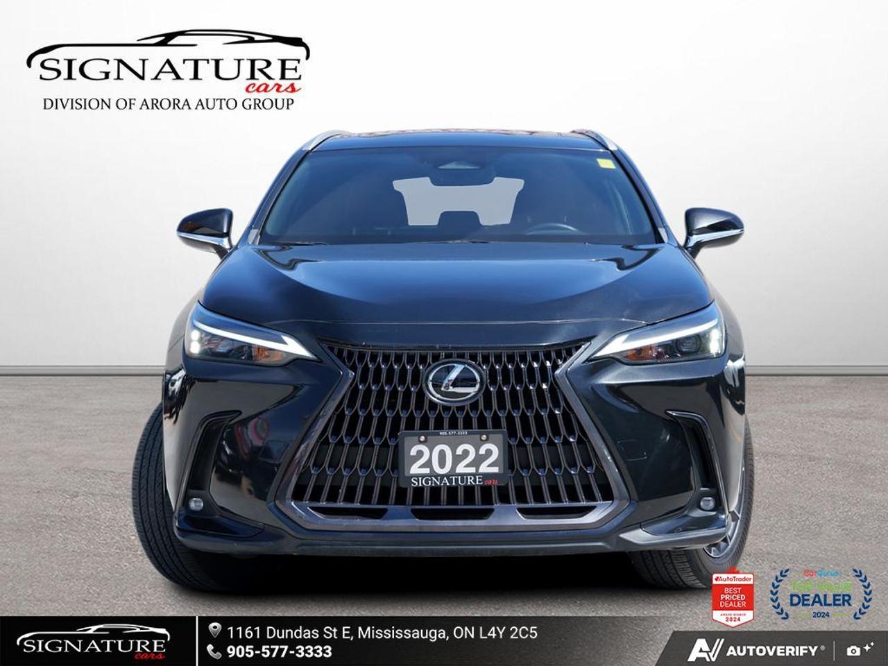 2022 Lexus NX 350h Premium AWD Red Leather Sunroof Cooled Seats Photo