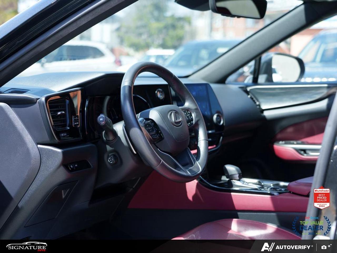 2022 Lexus NX 350h Premium AWD Red Leather Sunroof Cooled Seats Photo