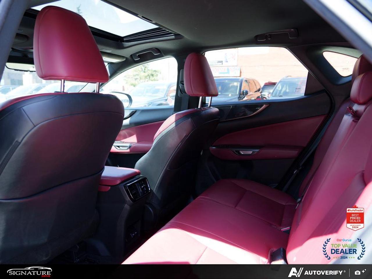 2022 Lexus NX 350h Premium AWD Red Leather Sunroof Cooled Seats Photo