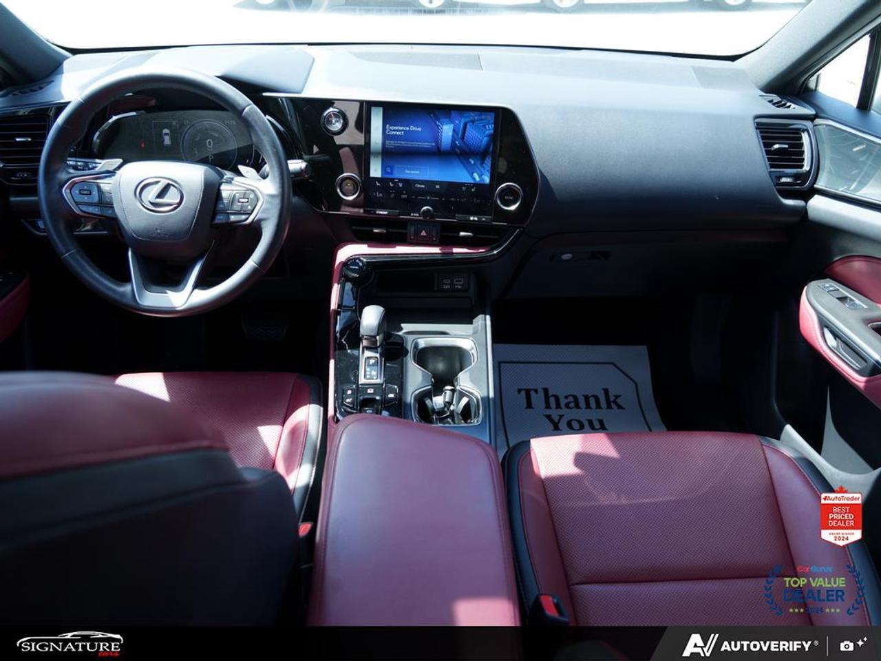 2022 Lexus NX 350h Premium AWD Red Leather Sunroof Cooled Seats Photo