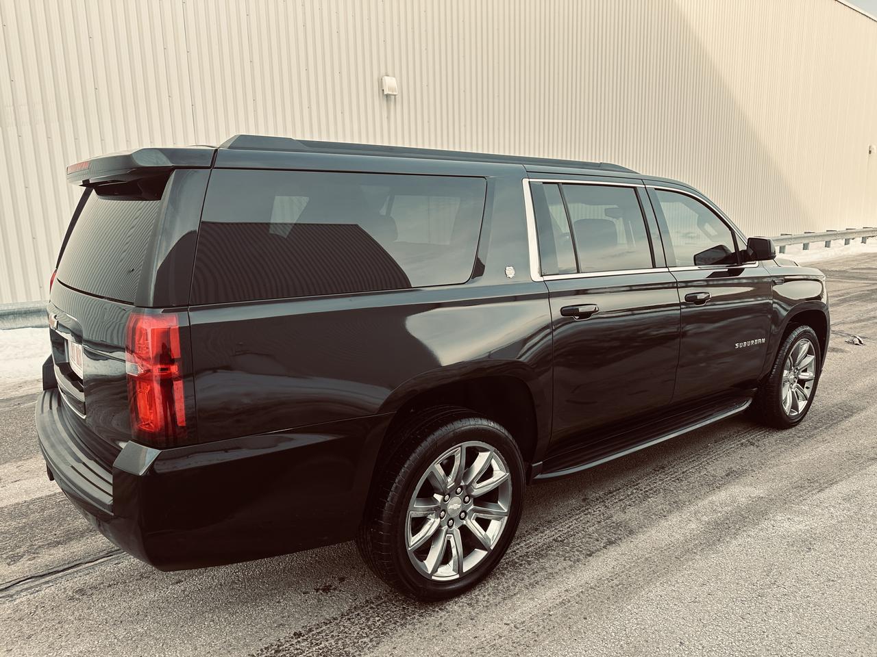 2019 Chevrolet Suburban LS 8 Pass Black Leather Seats Cover Included Photo2
