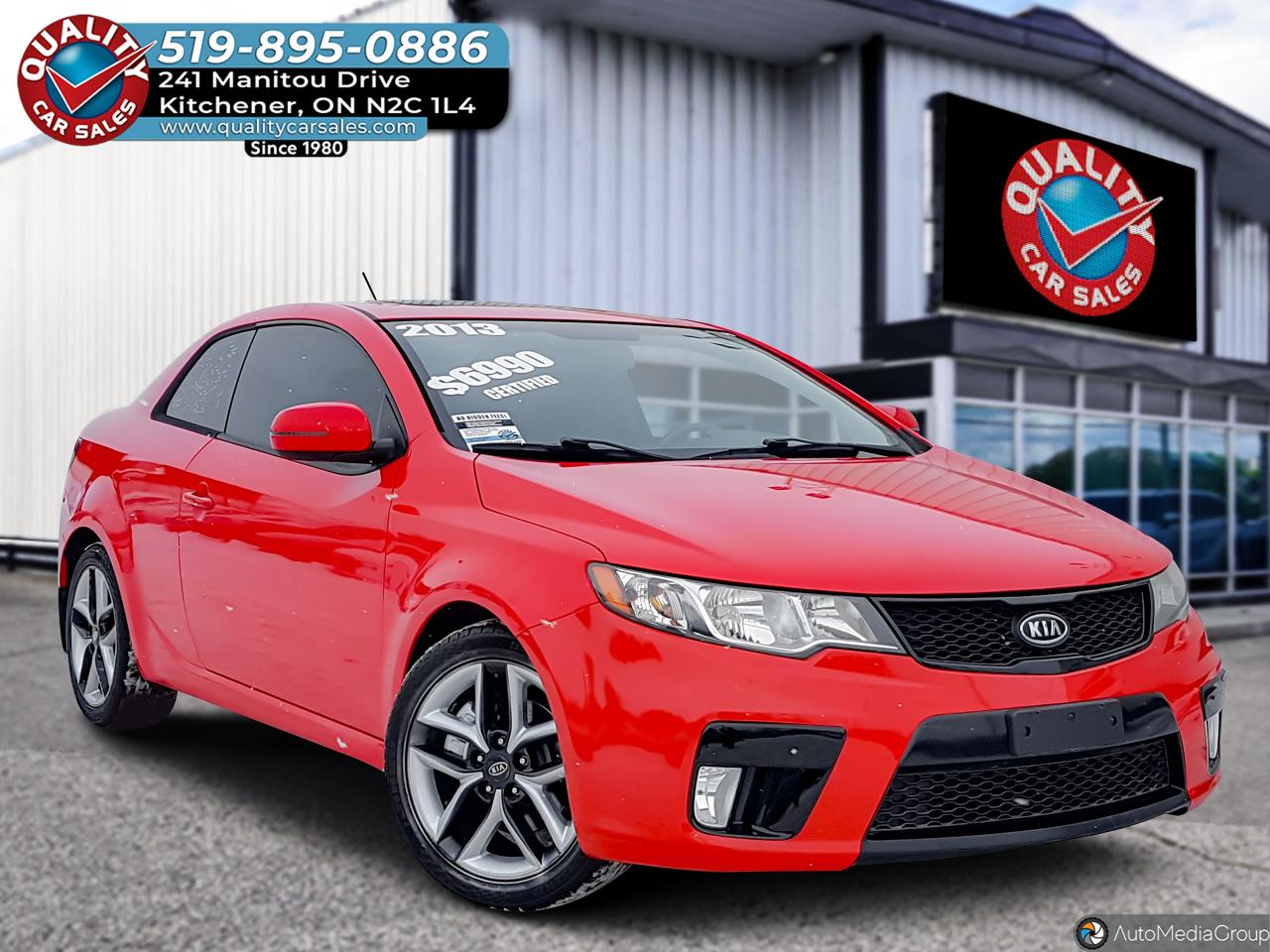 2013 Kia Forte Koup SX *LEATHER-SUNROOF* Photo