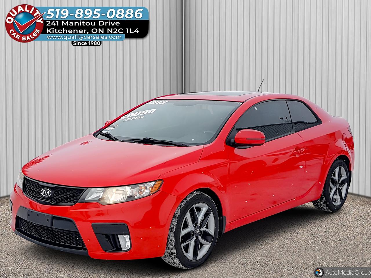 2013 Kia Forte Koup SX *LEATHER-SUNROOF* Photo
