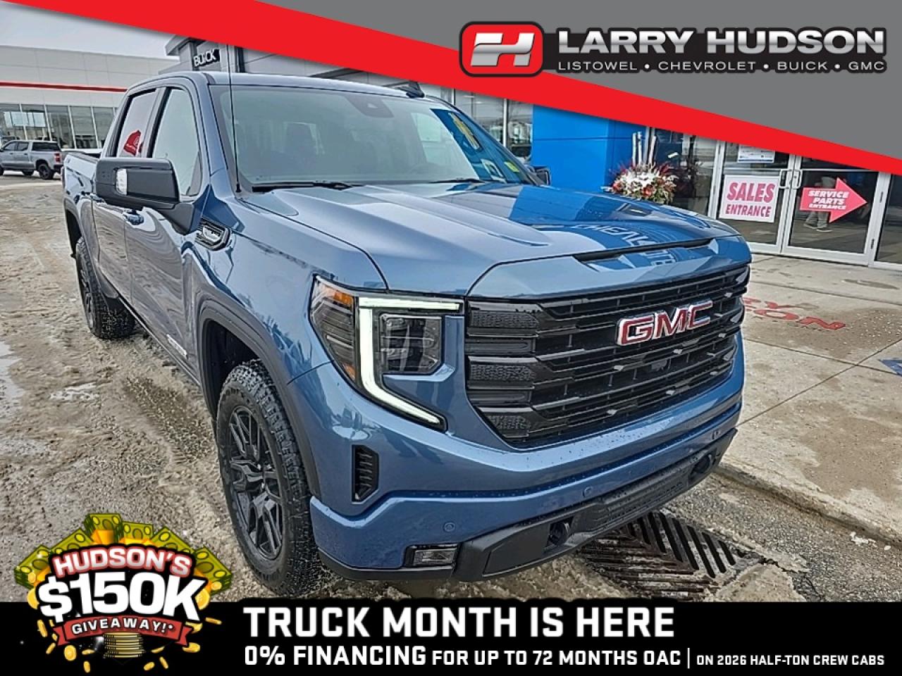 HUDSONS HAS IT!
See it - Drive it - Own it - LOVE it.

At Larry Hudson Chevrolet Buick GMC we make car buying a breeze! New car pricing with $0 down approvals are among your options (*on approved credit). There are a variety of finance and lease options available. Also expect top dollar for your trade-in!

Selling price/payment shown includes cash incentive(s). Does not include HST & Licensing. Bi-Weekly payments reflect current Chevrolet Buick and GMC incentives. We have professional Product Specialist to guide you through your vehicle purchase. Contact us for more info! 1-800-350-3325